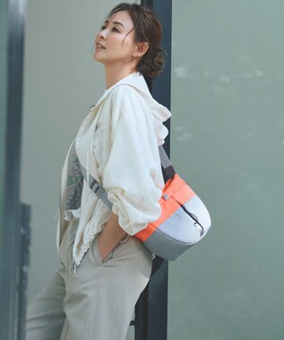 Y'SACCS Y’SACCS×SHIHO　COLONE(コロン）コンビカラーショルダーバッグ