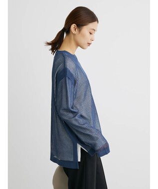 Green Parks ＳＥＴ２点ロンＴ＋メッシュニットプルオーバー