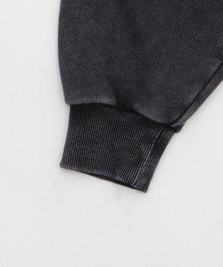 WEGO ファーフードショートZIPパーカー スミクロ