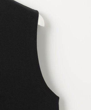 23区 S 【SLOW/一部店舗限定】Vネック ニットベスト ブラック系