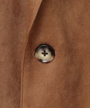 GOTAIRIKU 【イージーケア】ウルトラスエードサファリジャケット ベージュ系