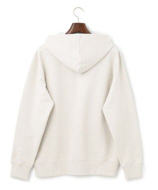 J.PRESS MEN インレージャージ クレスト刺繍パーカー ライトグレー系