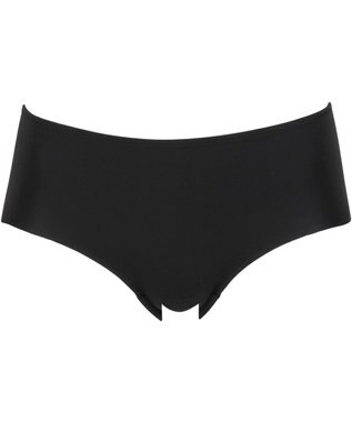 Wing 【マッチミーショーツ】 よく伸びてとけこむようにわたしに合わせてくれる ひびきにくいのに、ズレ上がりにくい はきこみ丈ふつう EC2700 ウイング／ワコール ブラック