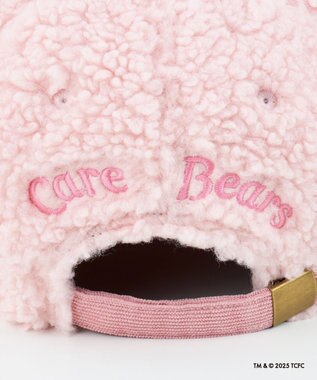 MOONBAT Care Bears(ケアベア) ボアキャップ 帽子 手洗い可能 サイズ調整可能 ペールピンク