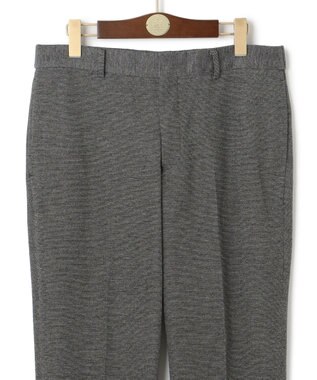 J.PRESS MEN 3シーズン着られる上質素材【ストレッチ / 吸水速乾 / 洗える / 消臭】AXIO 3ポジションジャージー スラックス ライトグレー系