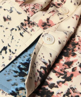 Paul Smith Painterly Buds シャツ グレイッシュベージュ