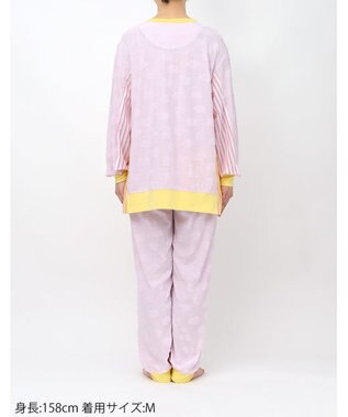 tsumori chisato SLEEP ツモリチサト パジャマ 長袖 長ズボン レディース UDX530/ワコール ピンク
