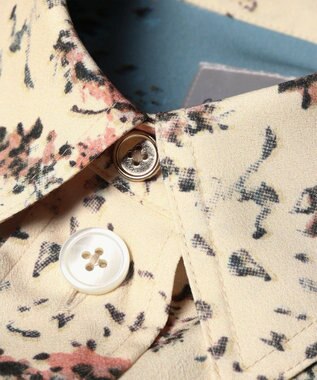 Paul Smith Painterly Buds シャツ グレイッシュベージュ