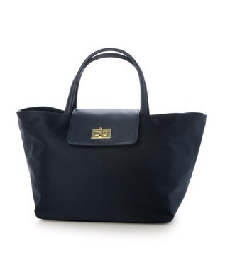 UNBILLION VERYコラボ ペルケ perche / ミニ牛革フラップナイロントートバック