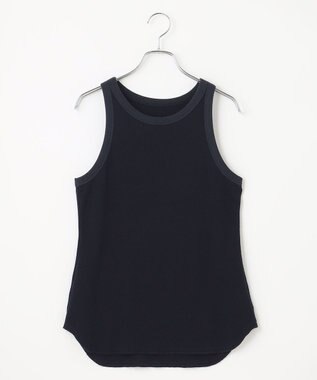 #Newans 【洗える】アメスリタンクトップ ネイビー系