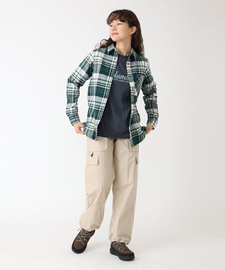 Columbia Columbia/ ウィメンズキャリコベイシンフランネルロングスリーブシャツ /コロンビア Rain Forest Multiplaid