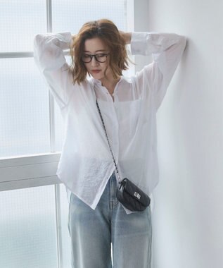 WEGO 【カップ付き】接触冷感なちゅ盛れ2WAYカップインキャミ ホワイト