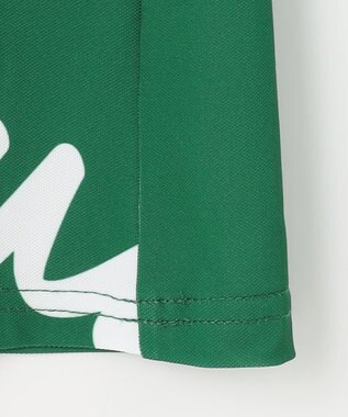 PW CIRCULUS 【吸水速乾 / 伸縮性抜群】【WOMEN】筆記体ロゴ COOLベンチレーションモック T グリーン系