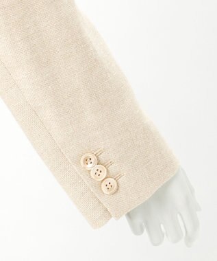 23区 【GOLD LABEL】GIOTEXリネンスパーク ダブルジャケット ベージュ系