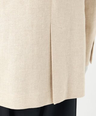 23区 【GOLD LABEL】GIOTEXリネンスパーク ダブルジャケット ベージュ系