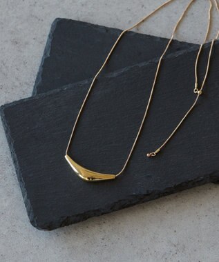 AMERICAN HOLIC スマイリートップネックレス Gold