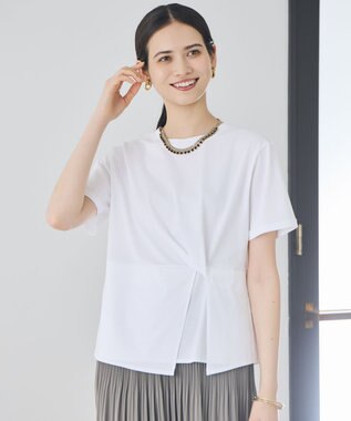 自由区 S ツイストディテール Tシャツ