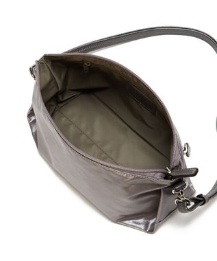 PELLE BORSA ミニショルダー Alive アライブ 4443 ガンメタ