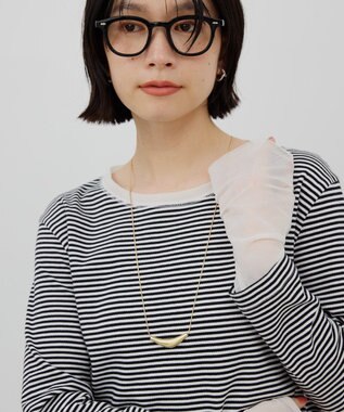 AMERICAN HOLIC スマイリートップネックレス Silver