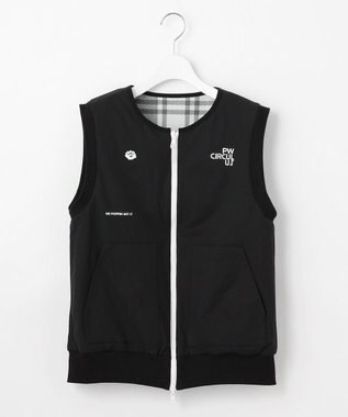 PW CIRCULUS 【WOMEN】リバーシブル カジユアルベスト グレー系5
