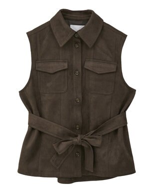CRAFT STANDARD BOUTIQUE フェイクスエードベスト Brown