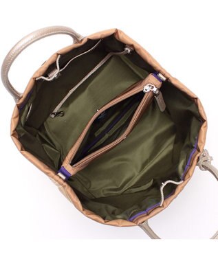 A.D.M.J. 【ナイロン】キューブトート25cm(Dカン＋) WALNUT