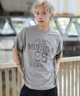 WEGO 【ユニセックス着用ITEM】バイカラーロゴT（SS）