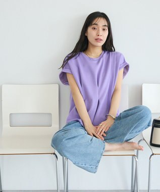 CRAFT STANDARD BOUTIQUE ライトダンボールタックプルオーバー Purple