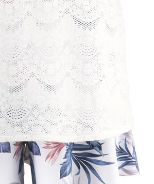 San-ai Resort（三愛水着楽園） 【新色ホワイト＆パープル入荷】４点セット水着　9M・11L【San-ai Resort（サンアイリゾート）】 ブルー