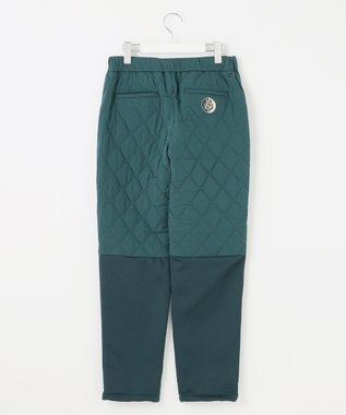 23区GOLF 冬の最強防寒パンツ【WOMEN】キルティング パンツ ダークグリーン系