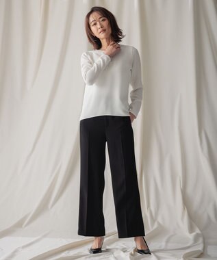 BEIGE， 【L-size】CINDY / ワイドパンツ Black