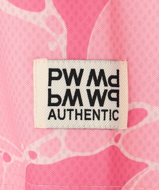 PW CIRCULUS 【MEN】WATER SURFACE プリントモックネックT ゴルフウェア レディース ピンク系5