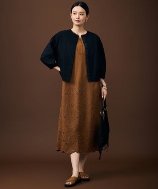 自由区 【SHIHOさん着用】ソフトドロップ イヤリング マットゴールド