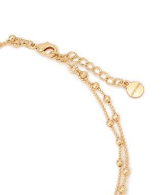 23区 2連 ドットチェーン ネックレス ゴールド系