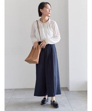 Te chichi スクエアチャームフロントタックブラウス オフホワイト