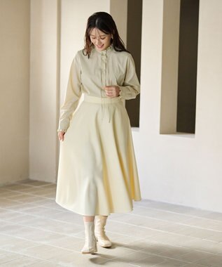 #Newans サーキュラースカート ホワイト