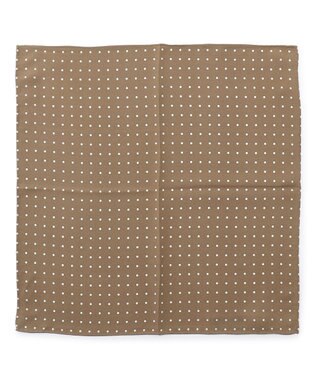 J.PRESS MEN ハンドプリントドット チーフ