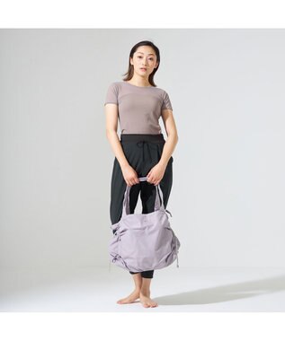 Chacott ギャザートートバッグ グレー