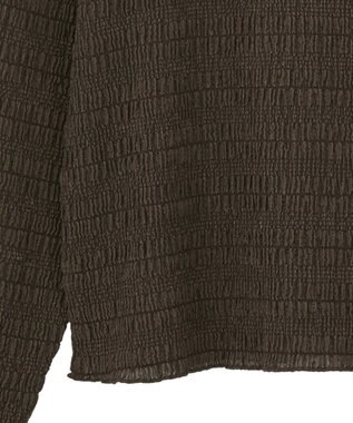 Green Parks ・Ｐｅｔｉｔ　Ｆｌｅｕｒ　ジャガードハイネックロンＴ Brown