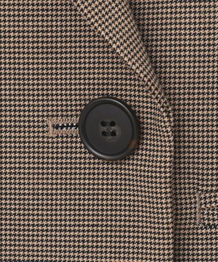 UNFILO L ダブルブレスト ジャケット ハウンドトゥース