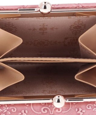 ANNA SUI ルーミー 口金二つ折り財布 ピンク