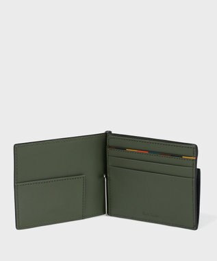 Paul Smith ブライトストライププラー マネークリップ ネイビー