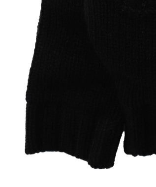 WEGO 【ユニセックス着用ITEM】カウチンニットカーディガン ブラック