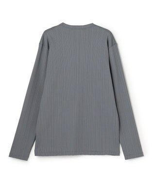 JOSEPH HOMME テックリブジャージー　Vネックカットソー グレー系