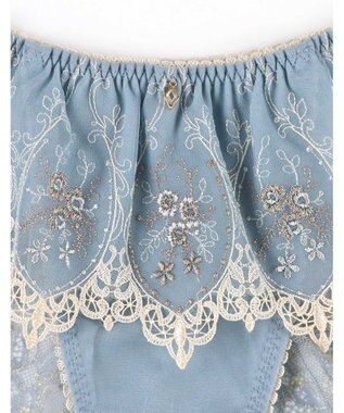 AMPHI ショーツ 【Glama-Rich グラマリッチ ボリュームUPタイプ】 BYJ306とペア PYJ206 アンフィ／ワコール サックス