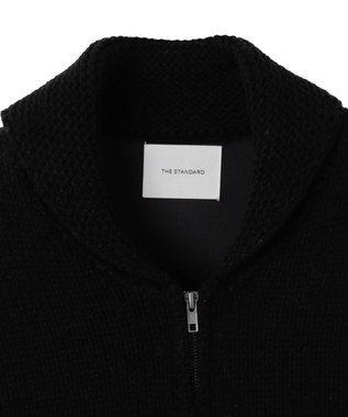 WEGO 【ユニセックス着用ITEM】カウチンニットカーディガン ブラック