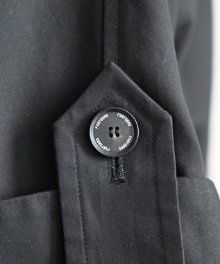 FORFORMO Deformation Wide Trench Coat デフォメーションワイドトレンチコート ブラック