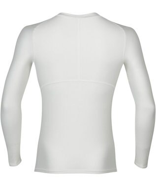 CW-X 【MEN】　機能性トップス　SECOND　BODY　2.0　吸汗速乾　UVカット率90%以上　抗菌防臭　丸首・長袖　/ワコール　CHO029 アイボリー