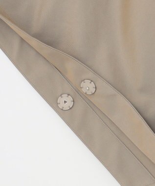 #Newans 【撥水】ラップストールケープトレンチコート シャンブレーベージュ