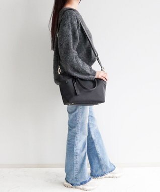 ACE BAGS & LUGGAGE Jewelna Rose グレタ ナイロントートバッグ 小 16180 ジュエルナローズ ブラック